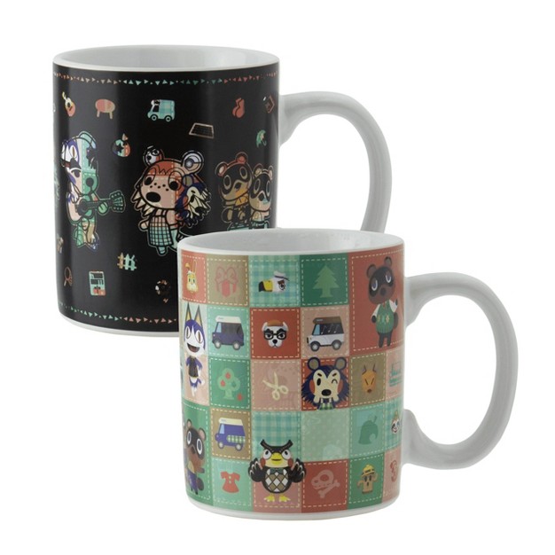 Paladone Products Ltd Animal Crossing Characters 10oz Heat Change Ceramic Mug