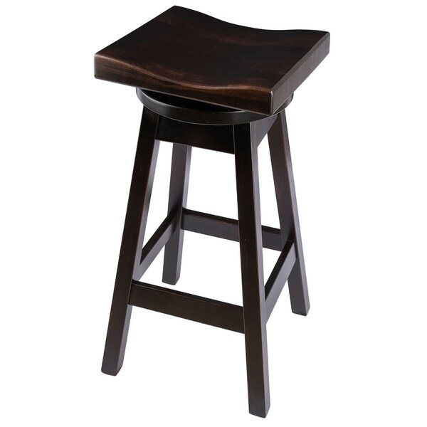 Swivel Urban Bar Stool in Maple Wood