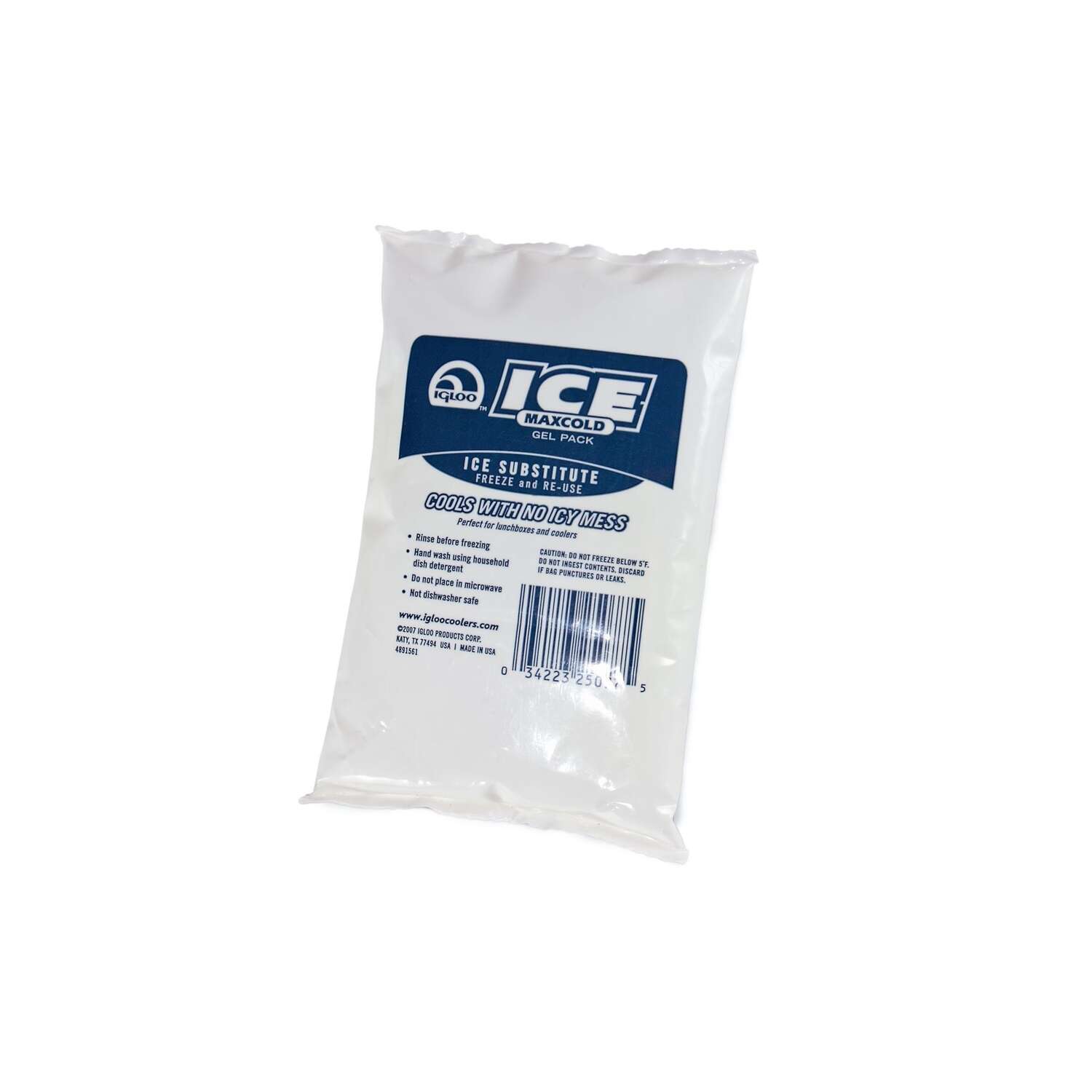 Igloo MaxCold Ice Pack 8 oz Blue 1 pk