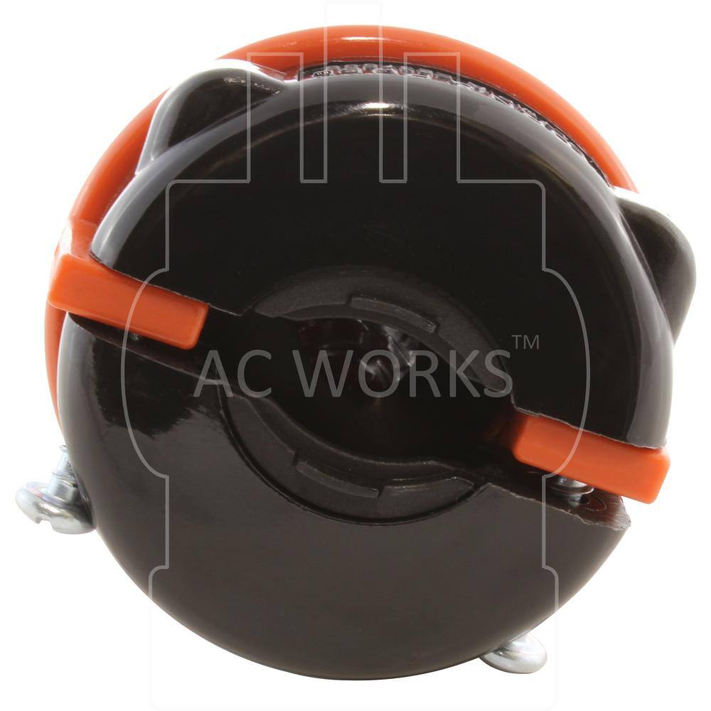 AC WORKS NEMA 20 Amp 3-Phase 120208-Volt 3PY 5-Wire Locking Female Connector with UL C-UL Approval ASL2120R