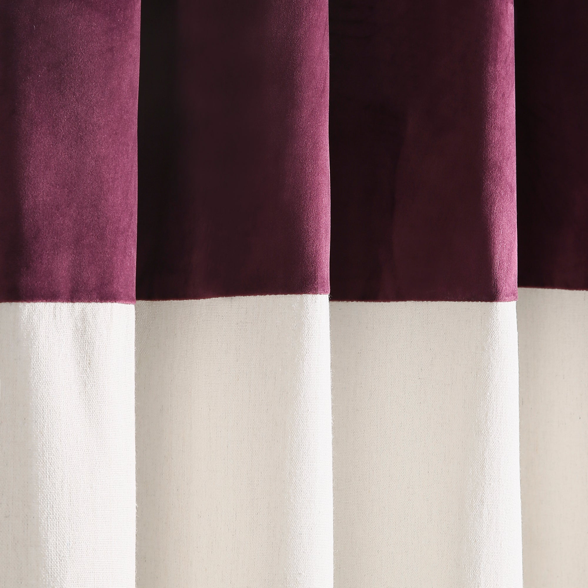 Milo Linen Window Curtain Panel Set