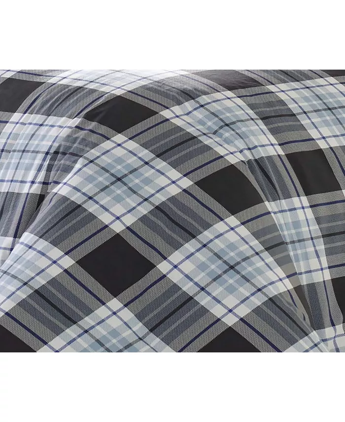 Eddie Bauer Lewis Plaid Atlantic Twin Comforter Set