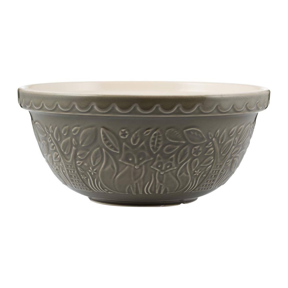 Mason Cash In The Forest Fox Gray S12 Mixing Bowl 2002.149U