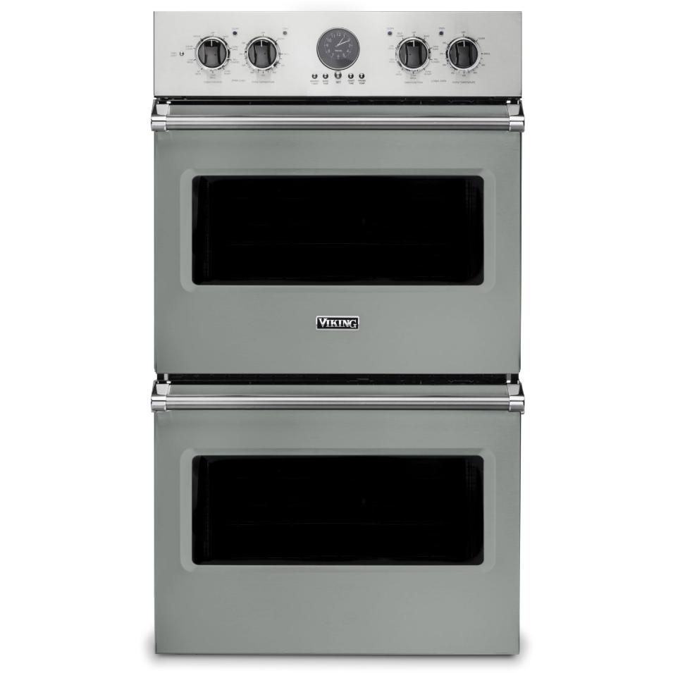 Viking 30-inch 9.4 cu.ft. Built-in Wall Double Oven with TruConvec Convection VDOE530AG