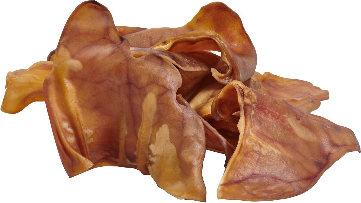 EcoKind Oven-Baked Pig Ear Dog Treats， 10 count