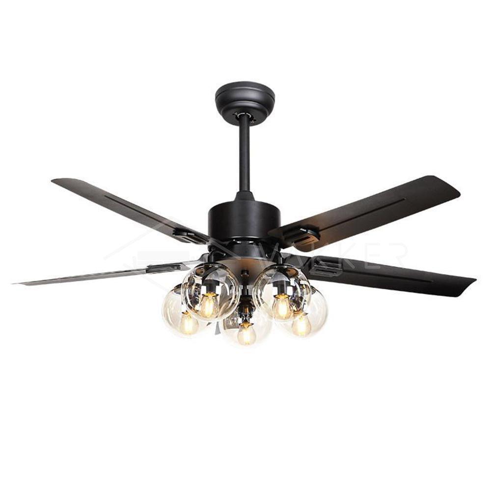 Black Vintage Ceiling Fan