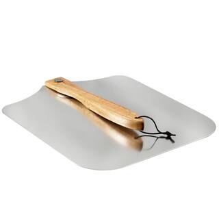 Old Stone Pizza Kitchen 14 in. x 16 in. Aluminum Foldable Pizza Peel with Wood Handle KCH-08436