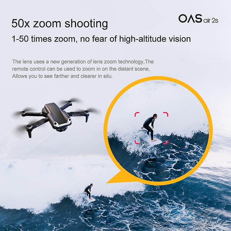 Obstacle Avoidance Drone Four-axis Aerial Photography Aircraft Fixed Height Dual-lens 4k Aerial Photography Toy Drone Folding Aircraft