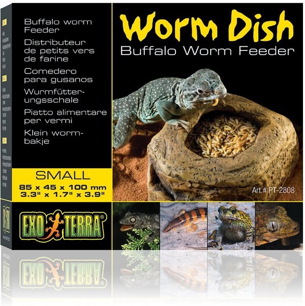 Exo Terra Reptile Worm Feeder， Small