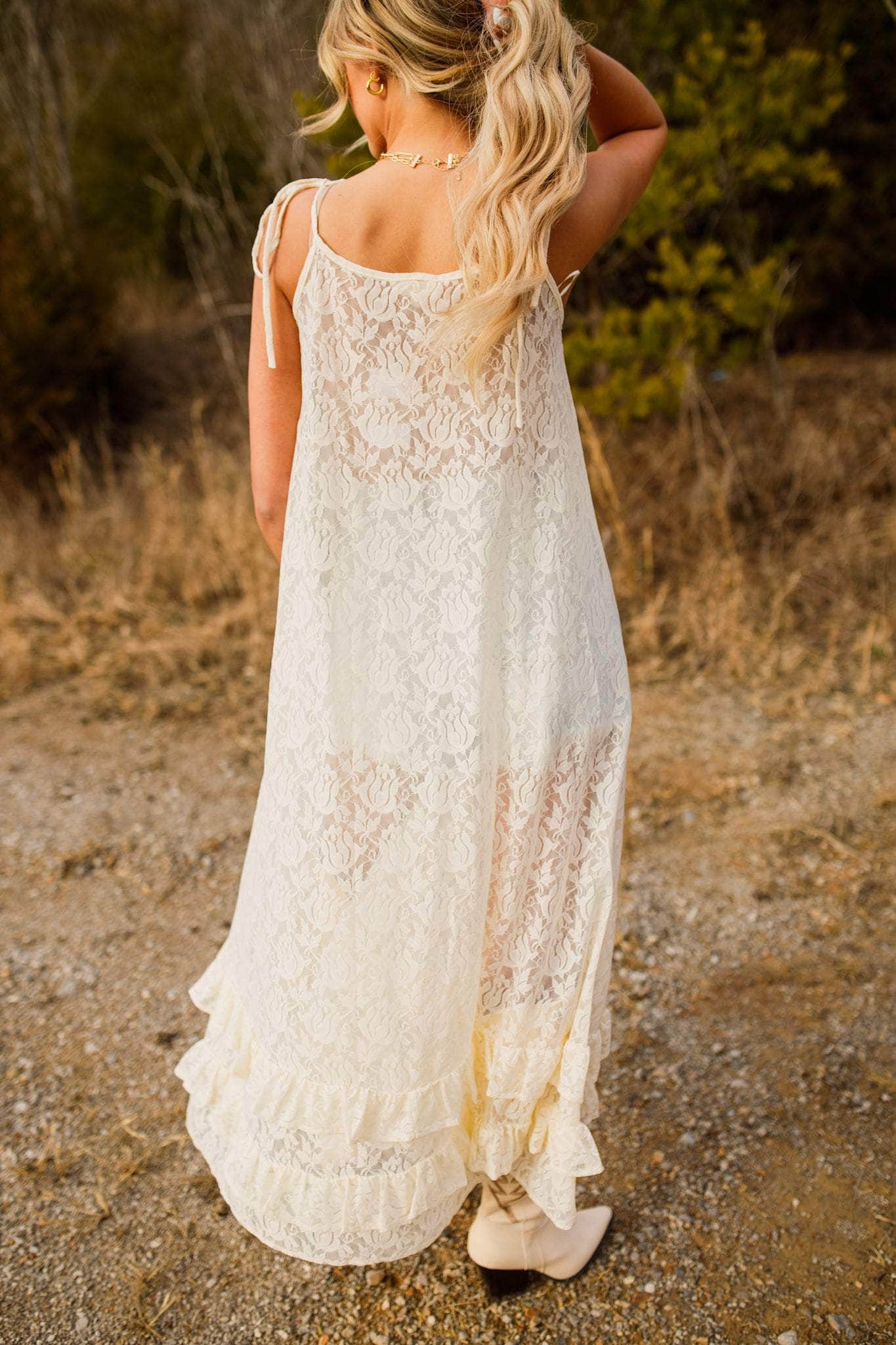 Sunspell Lace Maxi Top