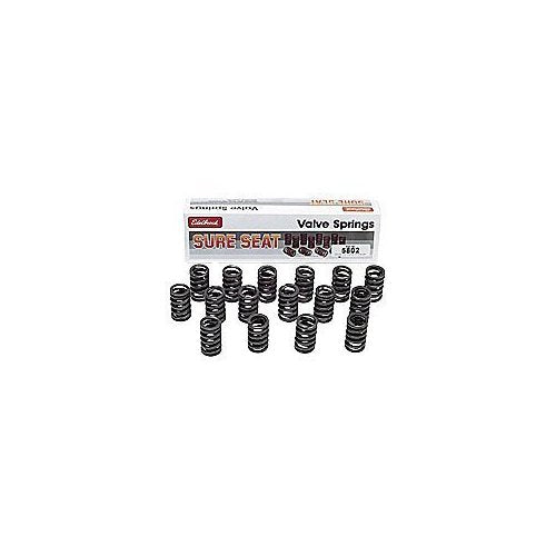 Edelbrock 5703 Sure Seat Valve Spring; High Performance Street; Non-Rotator; Seat Pressure 104-116 lbs.; OD 1.265 in.; ID 7/8 in.;