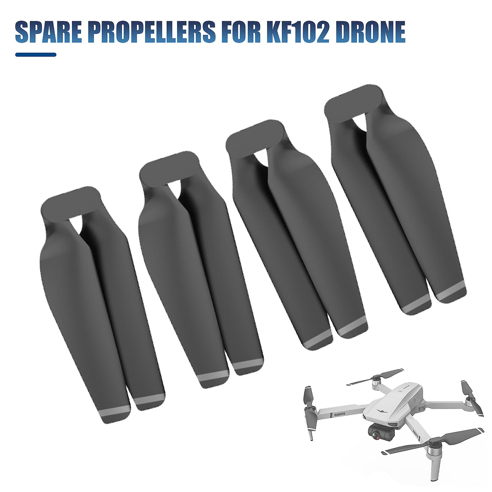 4pcs Propellers Spare Blades For Kfplan Kf102 Rc Drone Accessories No.277858