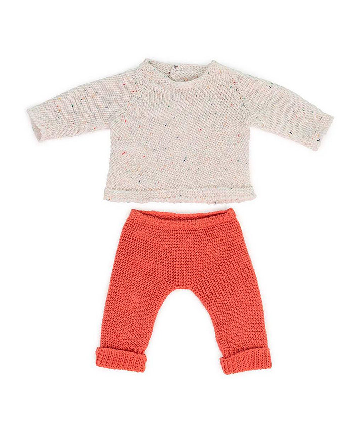 MINILAND Knitted Doll Outfit 15 - Sweater Trousers