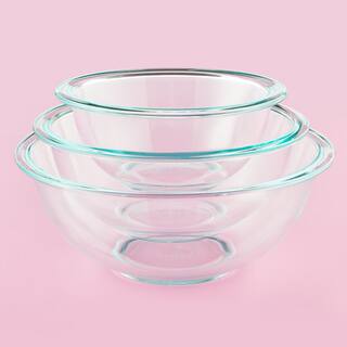 Pyrex Glass Mixing Bowl Set (3-Piece) 1118441