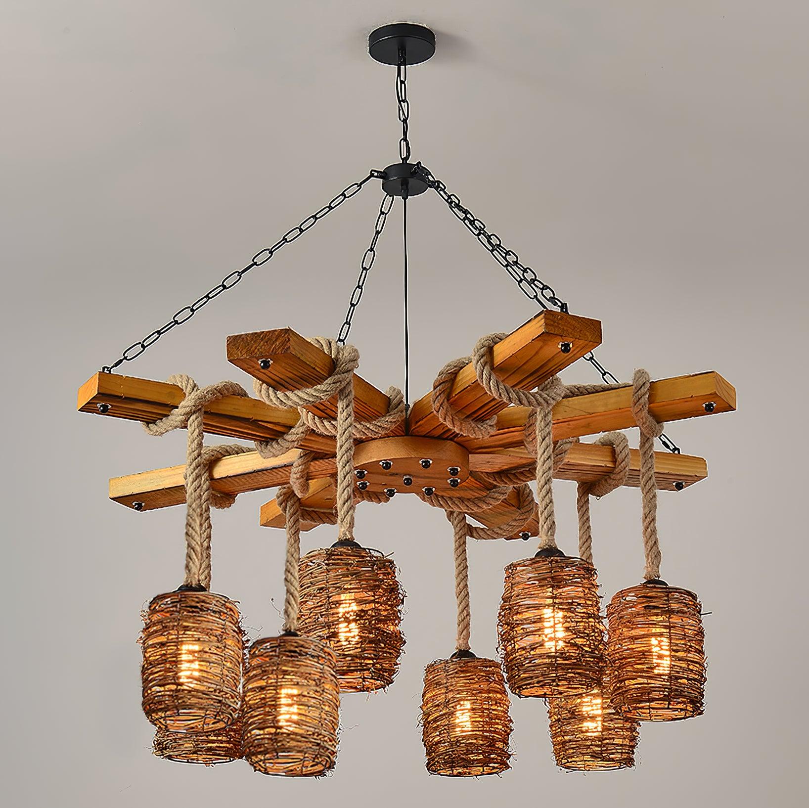 Vintage Farmhouse Chandelier