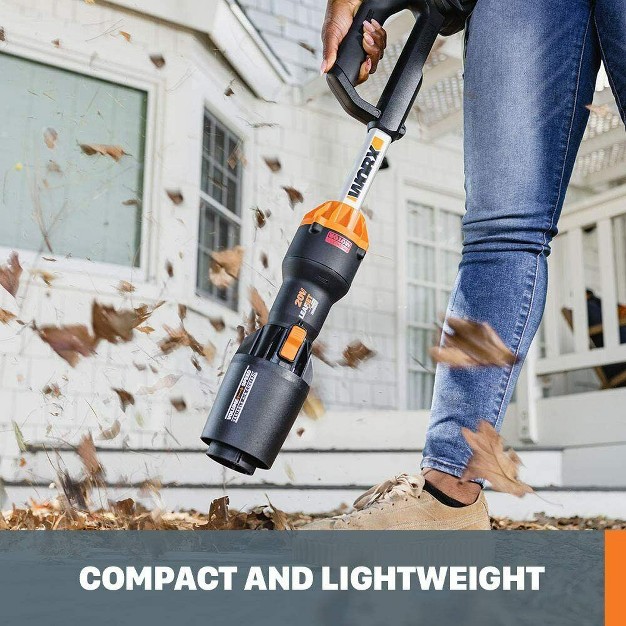 Worx Wg543 20v Power Share Leafjet Cordless Leaf Blower With Brushless Motor