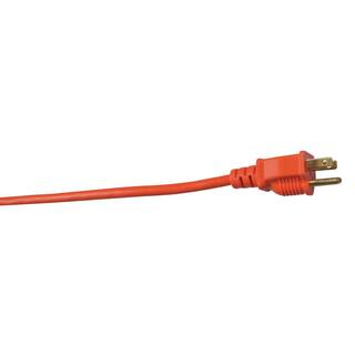 Southwire 10 ft. 163 Vinyl Outdoor SJTW Extension Cord Orange 2304SW8803