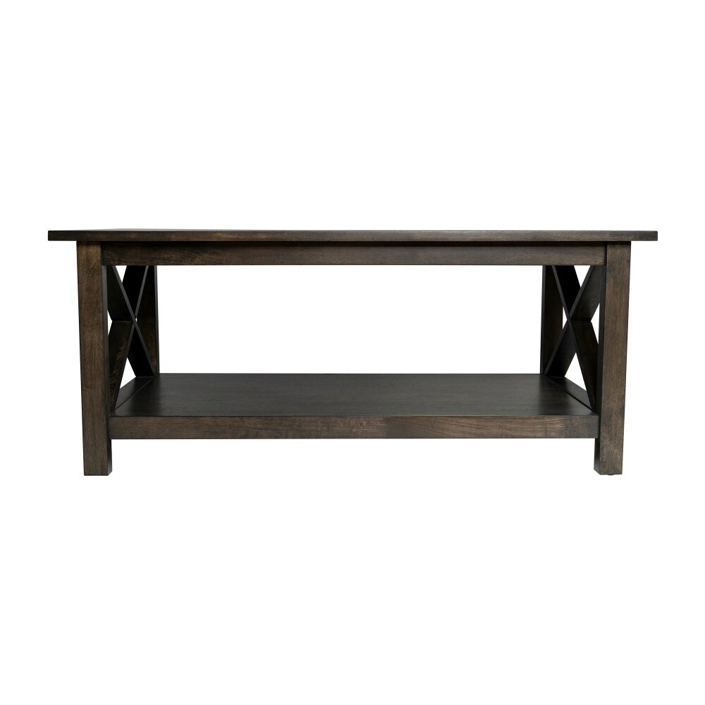 Classic Solid Wood Farmhouse Coffee Table