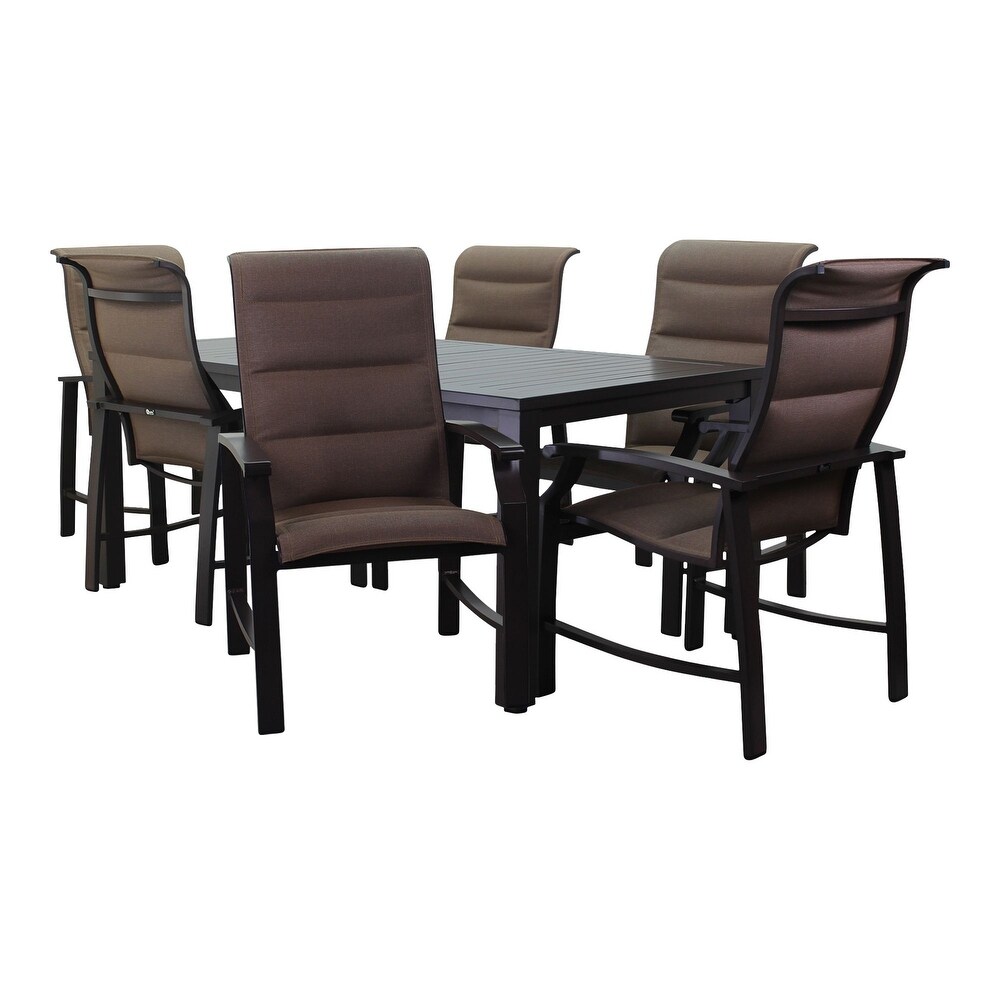 Courtyard Casual Madison 7 Piece Dining Set 70\