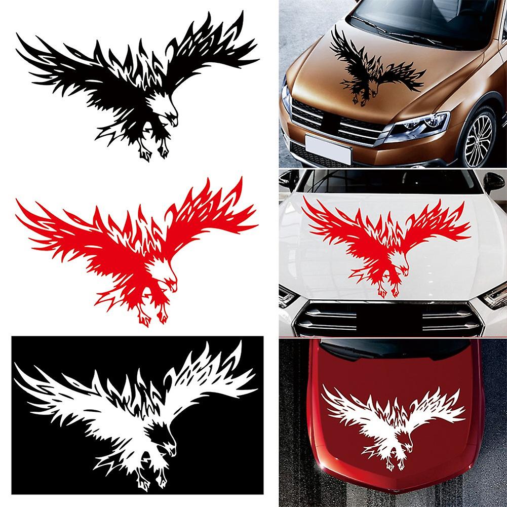 Car Personality Eagle Styling Car Sticker For Car Body Hood Home Decoration Car Creative Car Sticker Red