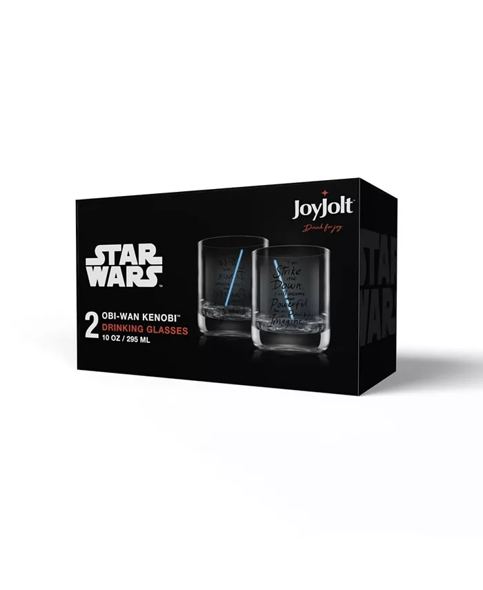 JoyJolt Star Wars New Hope Short Drinking Glasses Set of 2