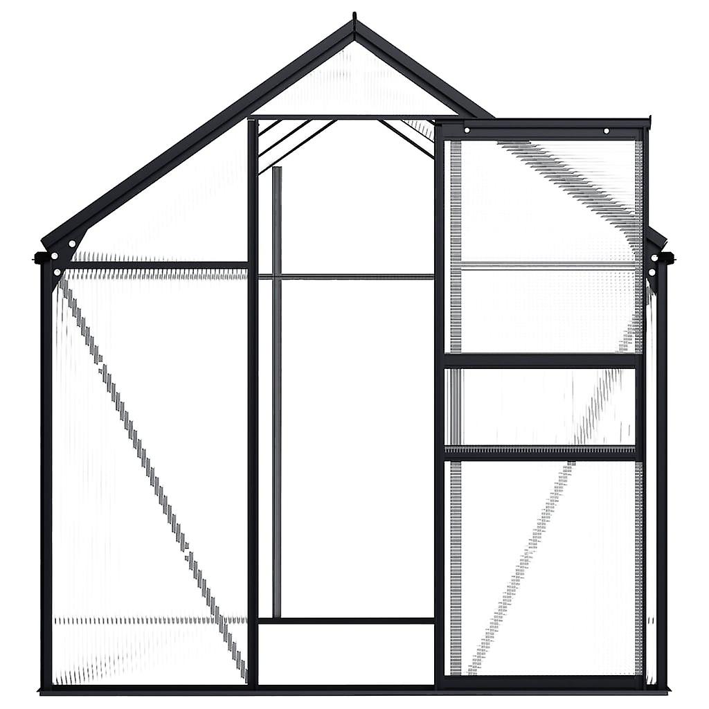 Greenhouse Anthracite Aluminium 3.61 M