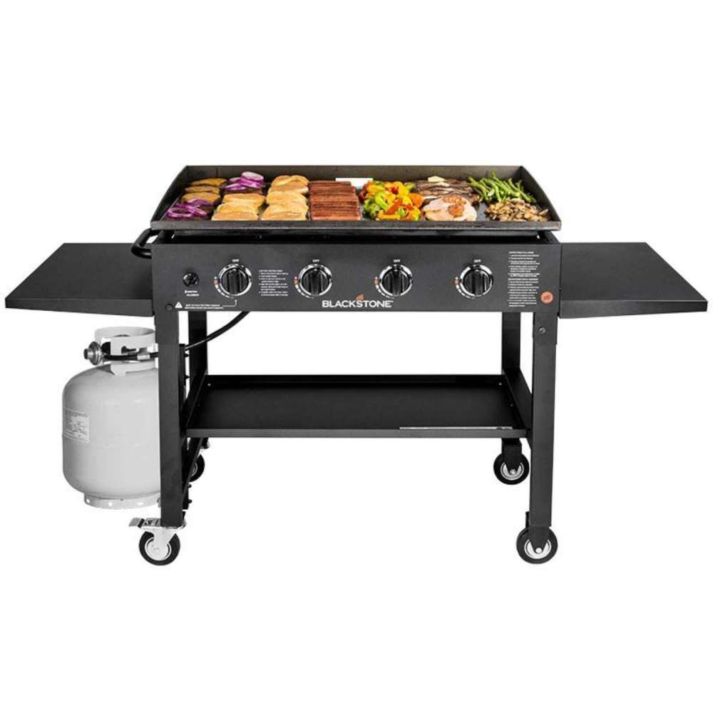 Blackstone Liquid Propane Griddle 36 x 22 x 63 Black 4 Burner ;