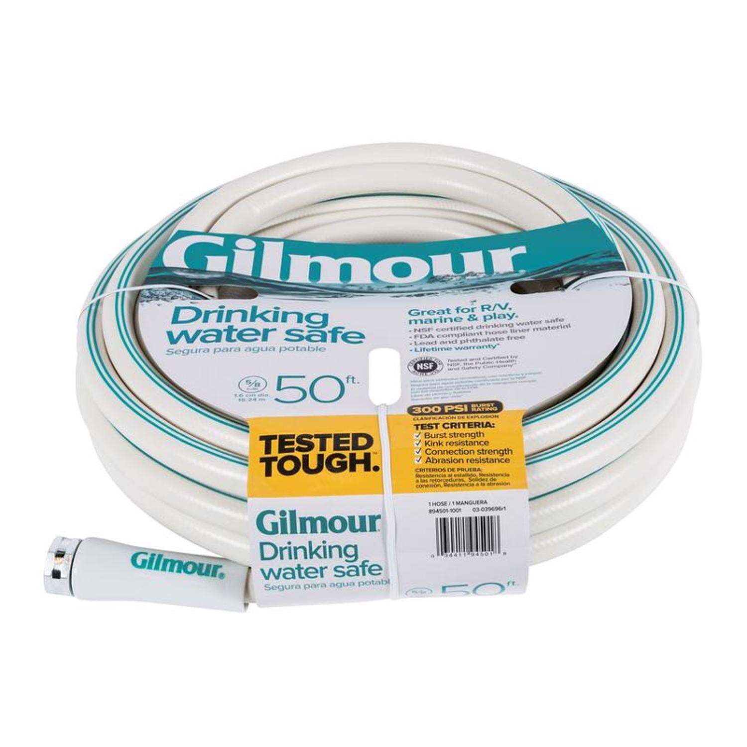 Gilmour 5/8 in. D X 50 ft. L RV/Marine Hose