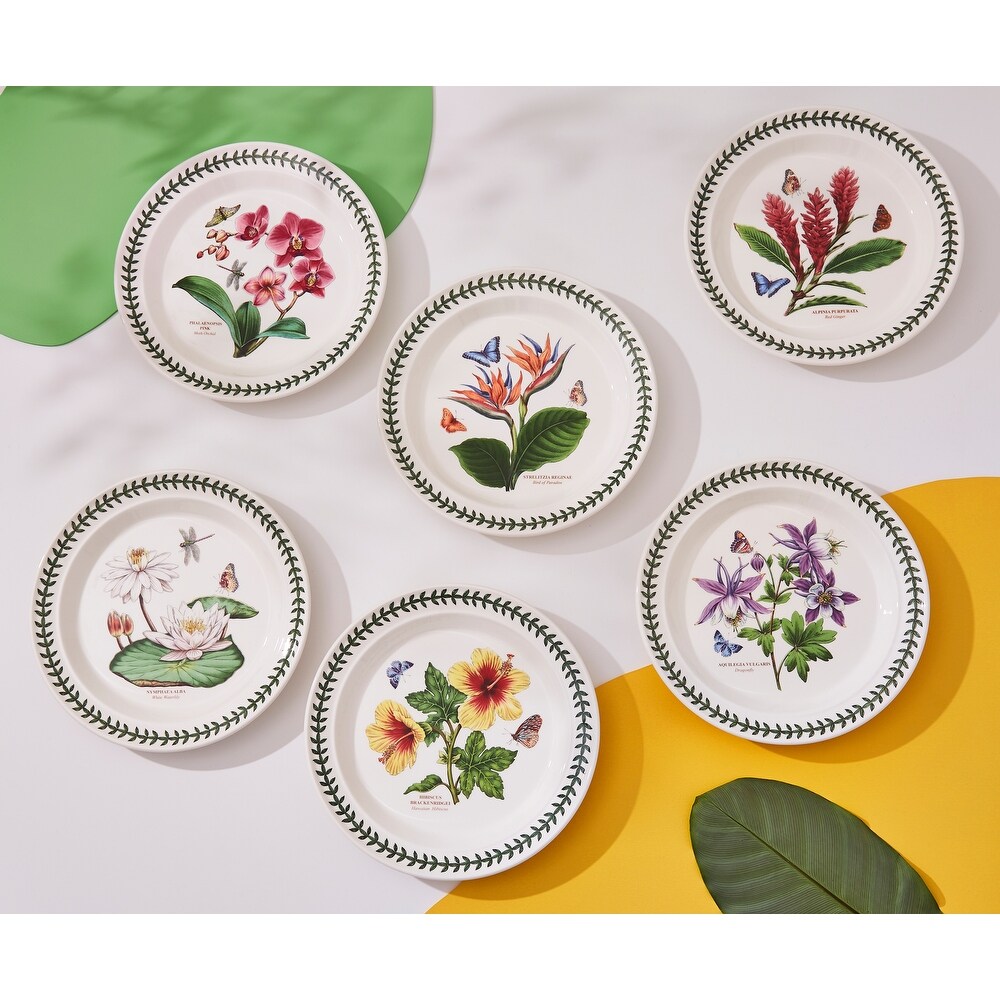 Portmeirion Exotic Botanic Garden Dinner Plate Set of 6