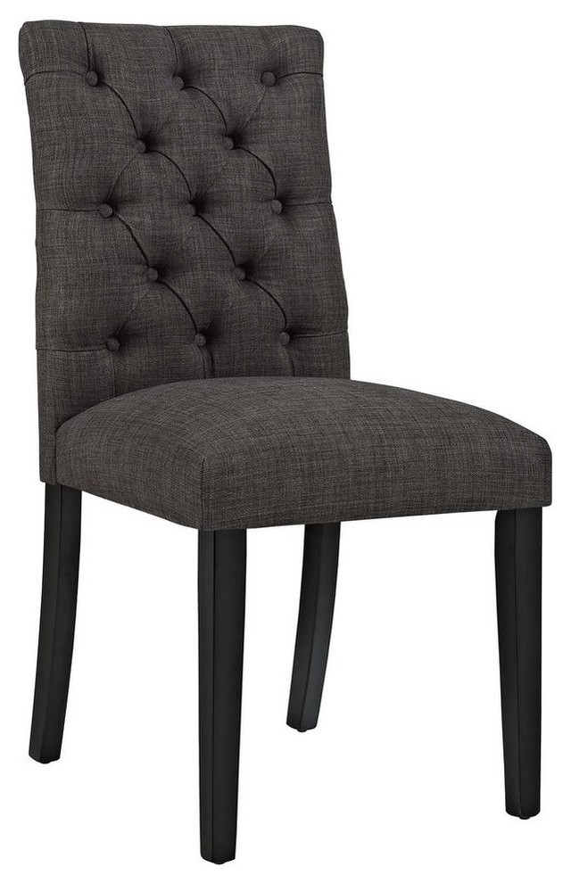 Duchess Fabric Dining Chair   Transitional   Dining Chairs   by Simple Relax  Houzz