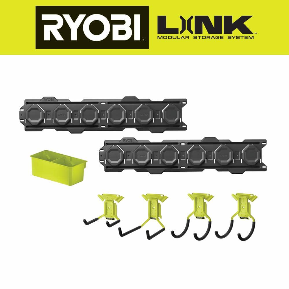 RYOBI LINK 7-Piece Wall Storage Kit STM503K