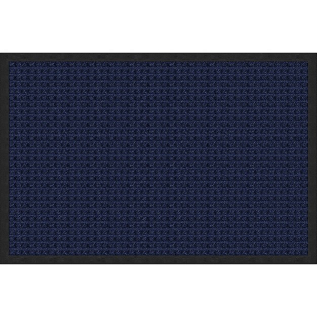 2 x27 x3 x27 Absorba Doormat Blue Apache Mills