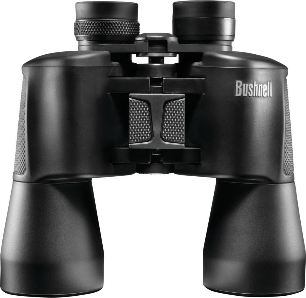 Bushnell PowerView 10x50mm Porro Prism Binoculars， Black