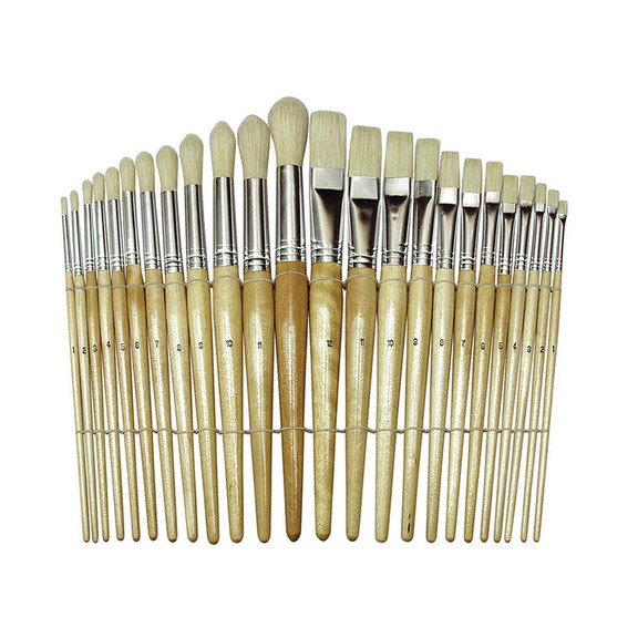 Chenille Kraft CK 5172 Wood Brushes Set Of 24