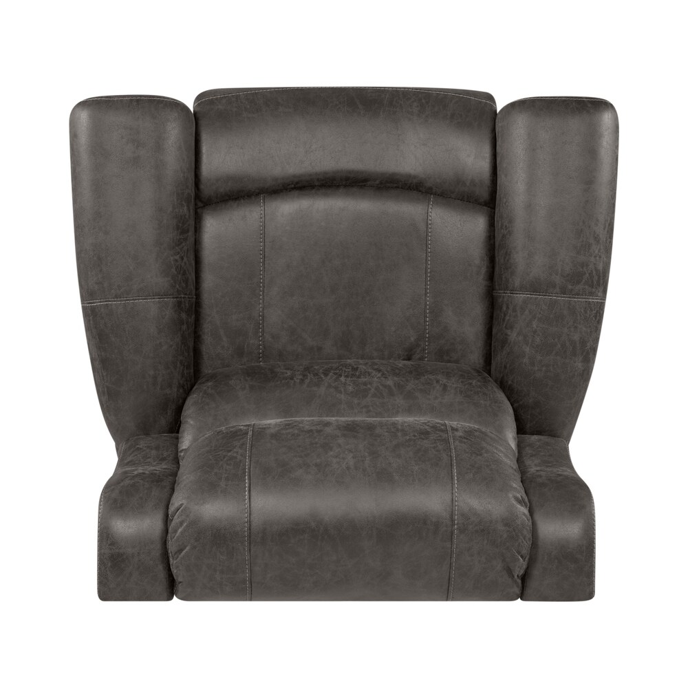 Copper Grove Dilsen Extra Large Rolled Arm Rocker Recliner Chair