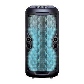 Supersonic 2 in. x 8 in. Portable Bluetooth Speaker with Light Show IQ-7208DJBT