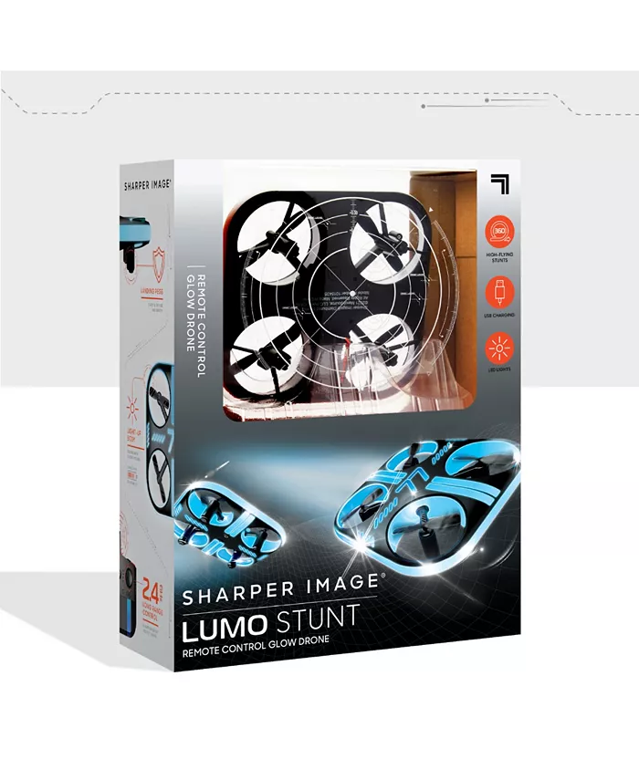 Sharper Image Lumo Stunt Remote Control Glow Drone