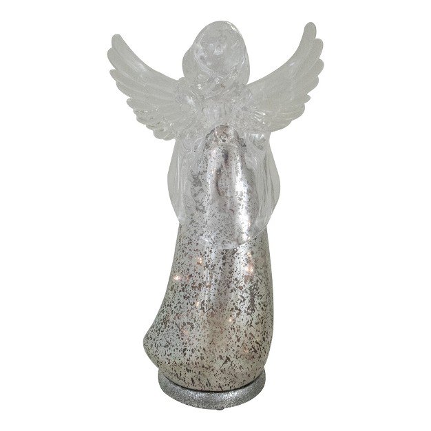 Northlight 13 Lighted Angel Holding A Star Christmas Tabletop Figurine