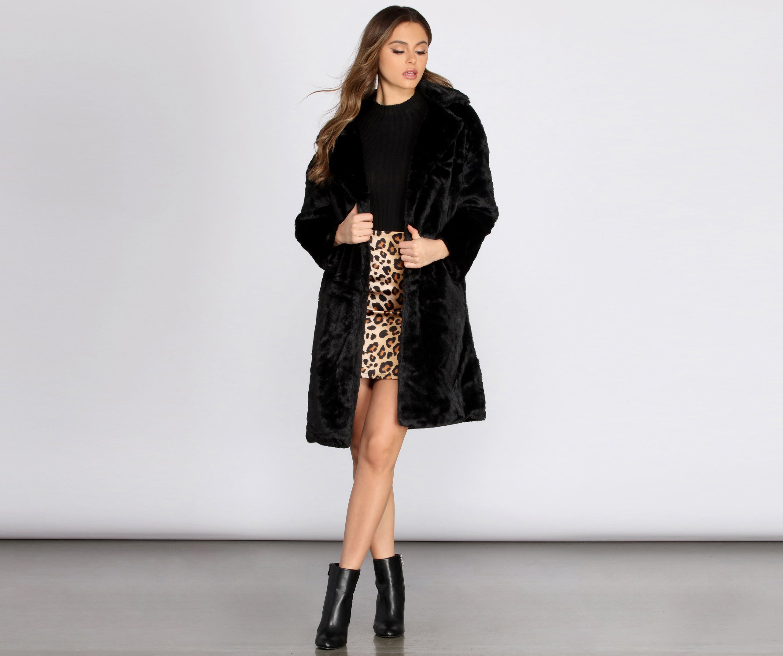 Oh You Fancy Faux Fur Coat