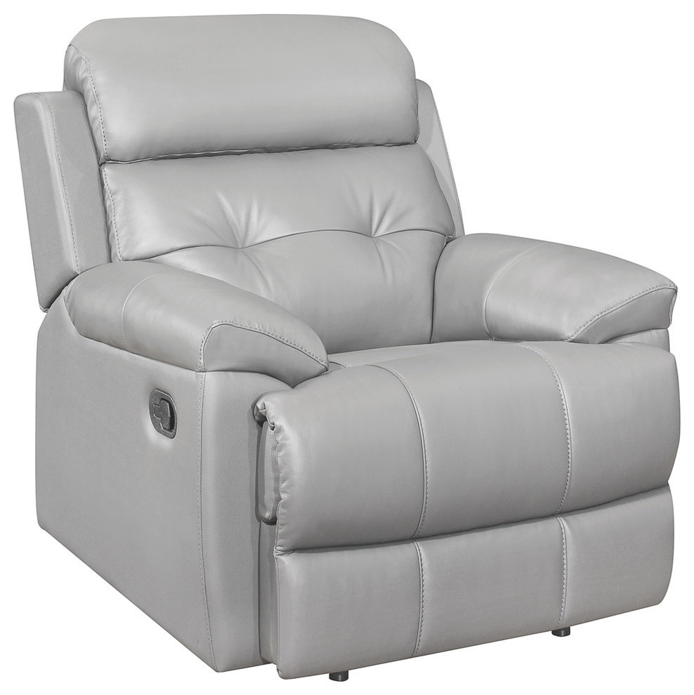 Wallstone Reclining Chair   Contemporary   Recliner Chairs   by Lexicon Home  Houzz