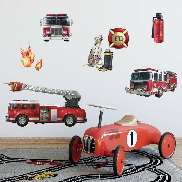 Fire Brigade Peel And Stick Wall Decal Roommates