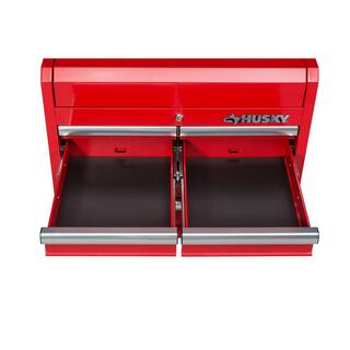 Husky 27 in. 11-Drawer Gloss Red Tool Chest and Cabinet Combo UACT-H-270111