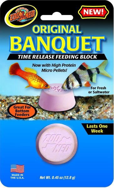 Zoo Med Original Banquet Time Release Fish Feeding Block