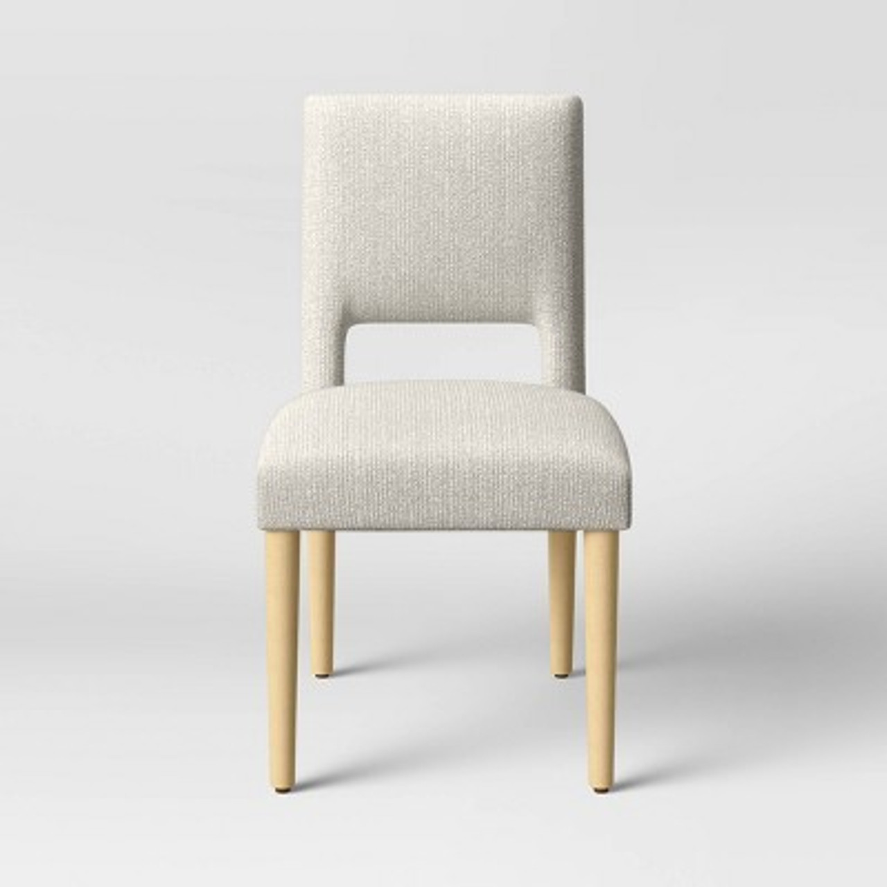 2pk York Open Back Dining Chairs Cream Woven - Threshold™