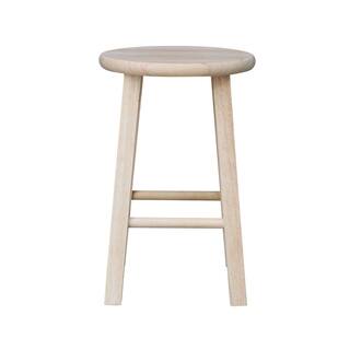 International Concepts 18 in. Unfinished Wood Bar Stool 1S-518