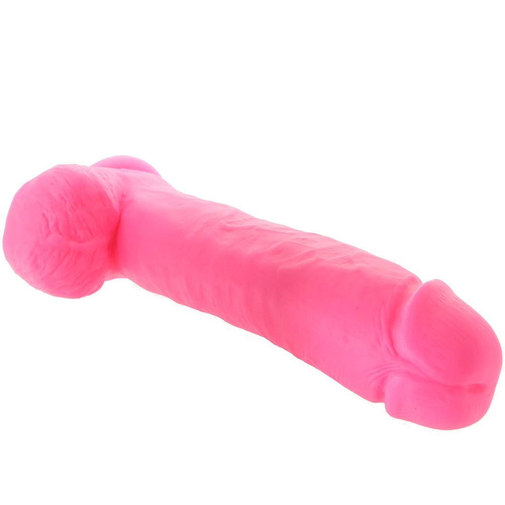 Neo 11 Inch Dual Density Ballsy Dildo in Pink