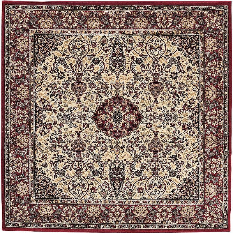 Couristan Everest Ardebil Framed Floral Rug