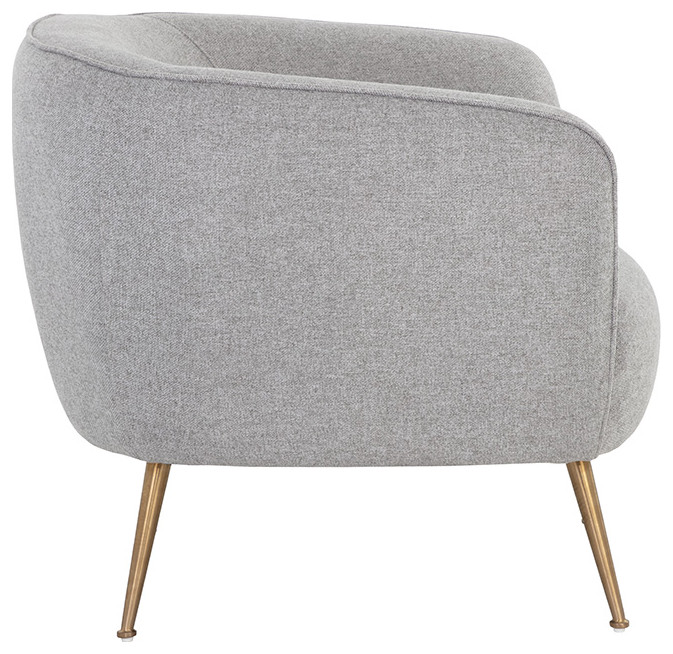 Amara Lounge Chair   Midcentury   Armchairs And Accent Chairs   by Sunpan Modern Home  Houzz