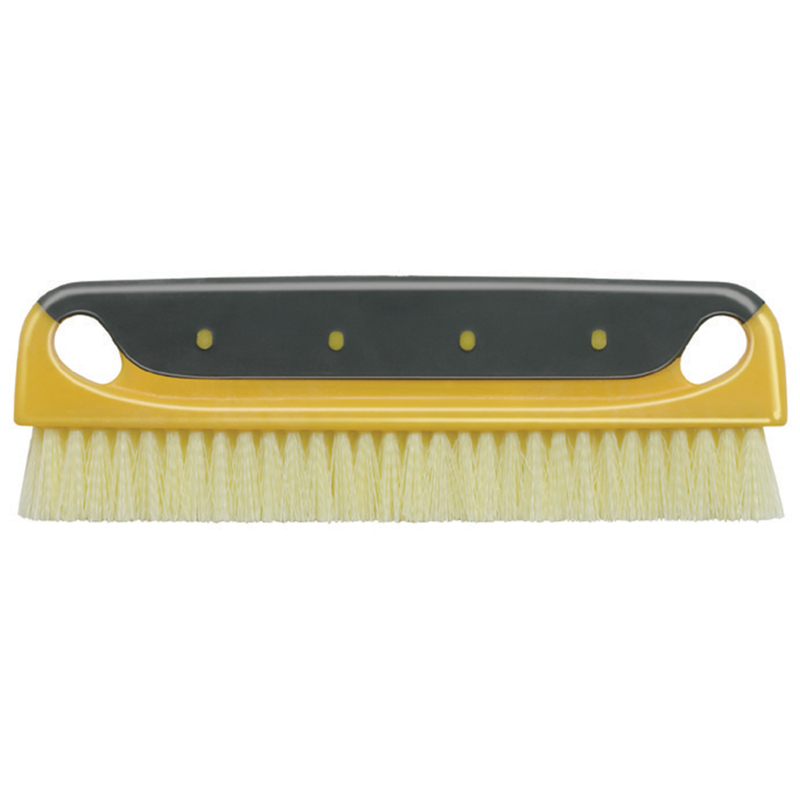 Allway 1/2 in. W X 12 in. L Black/Yellow Polypropylene Wallpaper Smoothing Brush