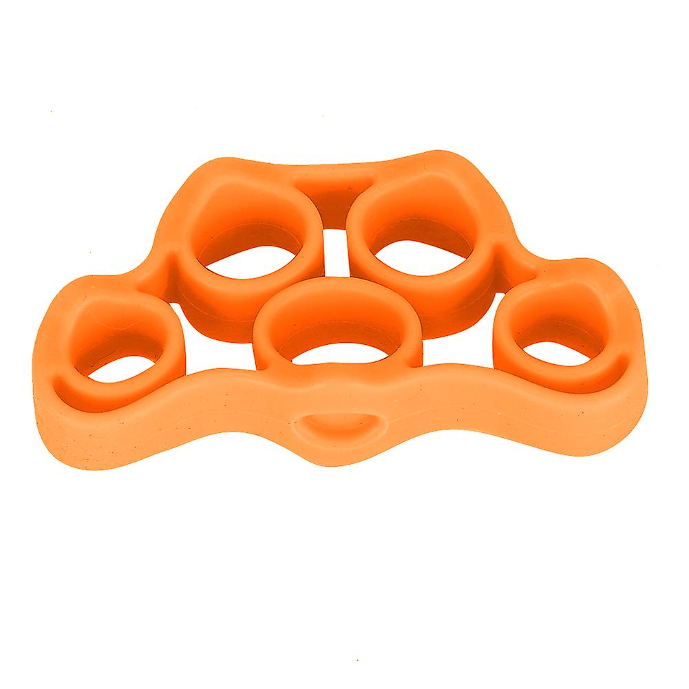 Portable Finger Strength Training Exercise Ring Resistance Loop Hand Grips Strengthenerorange